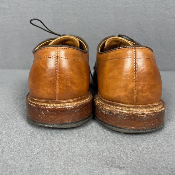 Allen Edmonds Hillcrest 8.5 Light Brown Tan Oxford Shoes Formal Business Luxe main image 14
